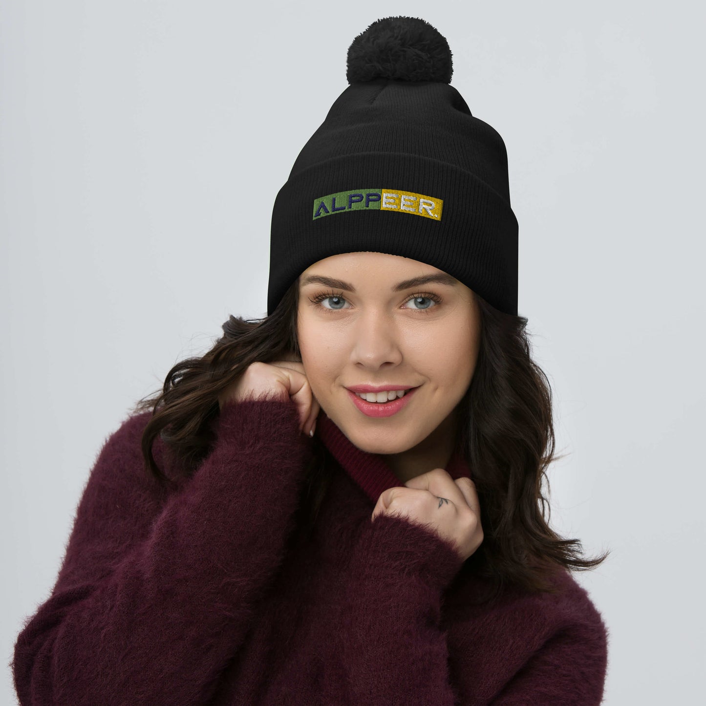 Alppeer Pom-Pom Beanie