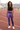 Purple leggings running-track editorial
