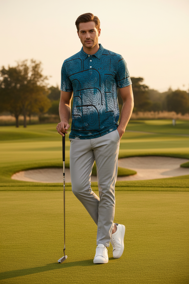 Putting Green Golden Hour
