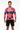 Rash guard with black boardshorts front