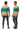 Rash guard with charcoal joggers back
