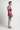 Rash guard with gray joggers side