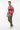 Rash guard with olive joggers side