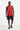 Red ALPPEER Tank with Black Boardshorts - Full Body