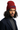 Red beanie editorial