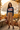 Riviera Stripe with camel trousers