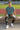 Seated trackside editorial look