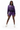 Second model wearing mauve jacket and matching shorts