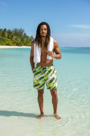 Shirtless Ocean Edge