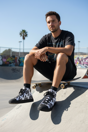 Sitting on ramp