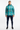 Skull Pattern Windbreaker with Navy Track Pants - Full Body