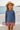 Slate-blue rash guard editorial look
