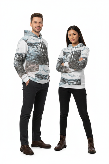 Smart casual couple