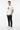 Solid White Dark Chinos