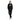 Sporty - black hoodie with track pants
