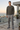 Stone skate chinos on a coastal rooftop