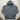Storm Blue hoodie front close-up