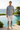 Stripe Shirt Lifestyle - Resort Pool