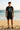 Surf Riddle Tee – Black Heather, Male, Beach