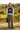 Sweater with olive trousers