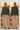 Sweatshirt with sand linen pants
