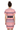T-Shirt Dress with Black Belt - Back