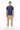 T-shirt with beige cargo pants front