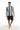 T-shirt with black boardshorts
