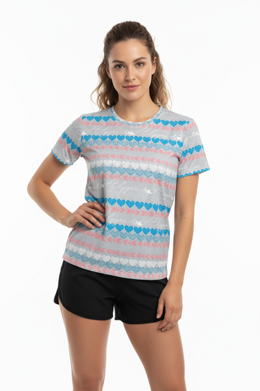 T-Shirt with Boardshorts - Front