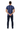 T-shirt with navy chinos back
