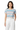 T-Shirt with White Linen Pants - Front