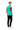 Teal Black Chinos