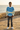 Teen boy wearing the hoodie with charcoal jeans