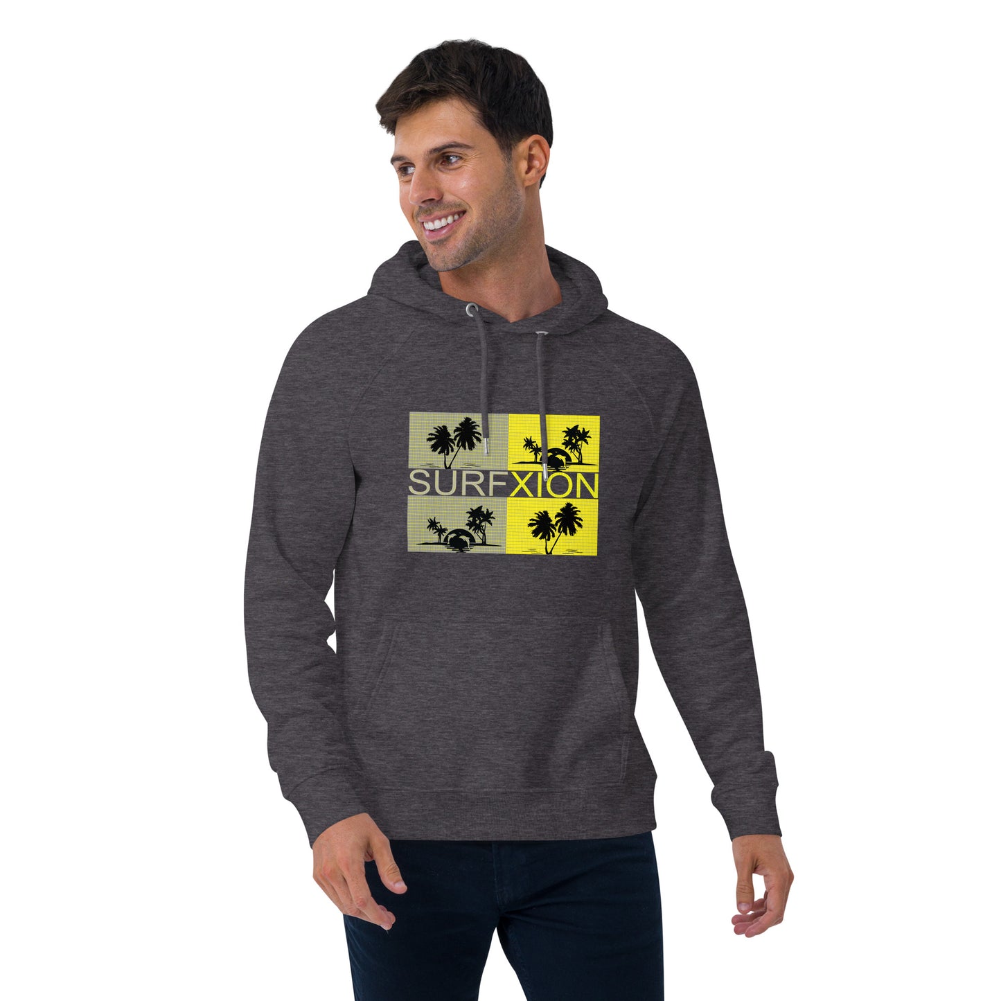 Surfxion eco raglan hoodie