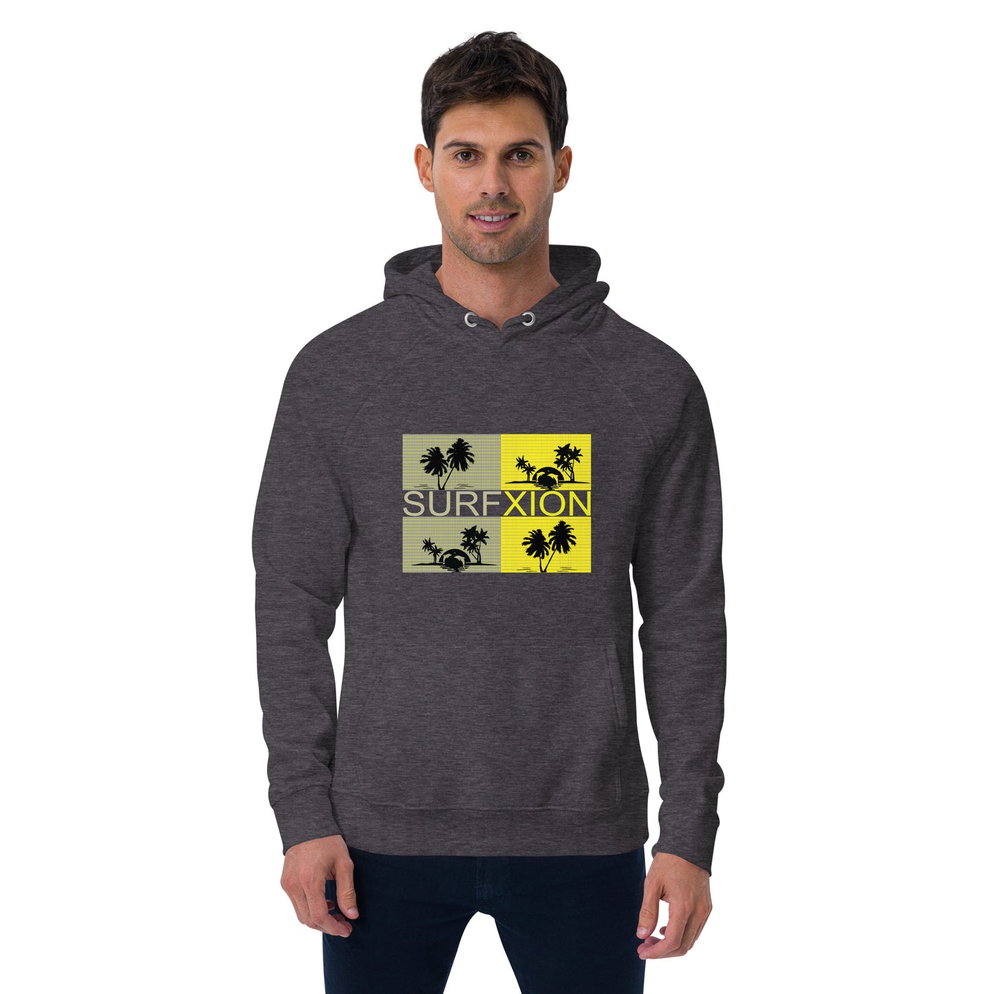 Surfxion eco raglan hoodie