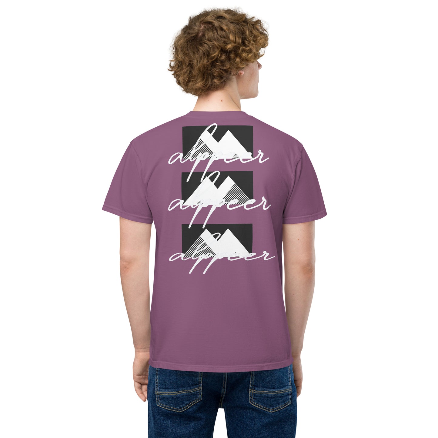 Alppeer Culture garment-dyed pocket t-shirt