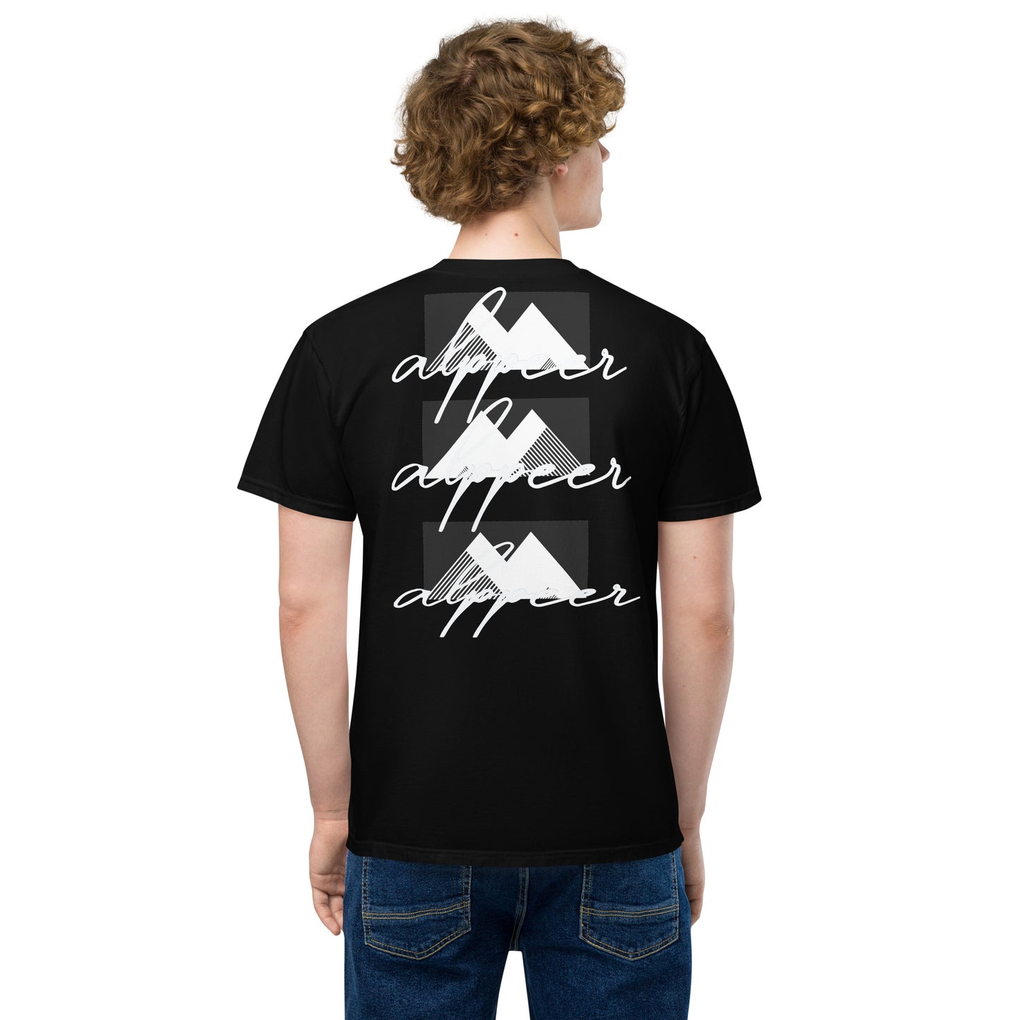 Alppeer Culture garment-dyed pocket t-shirt