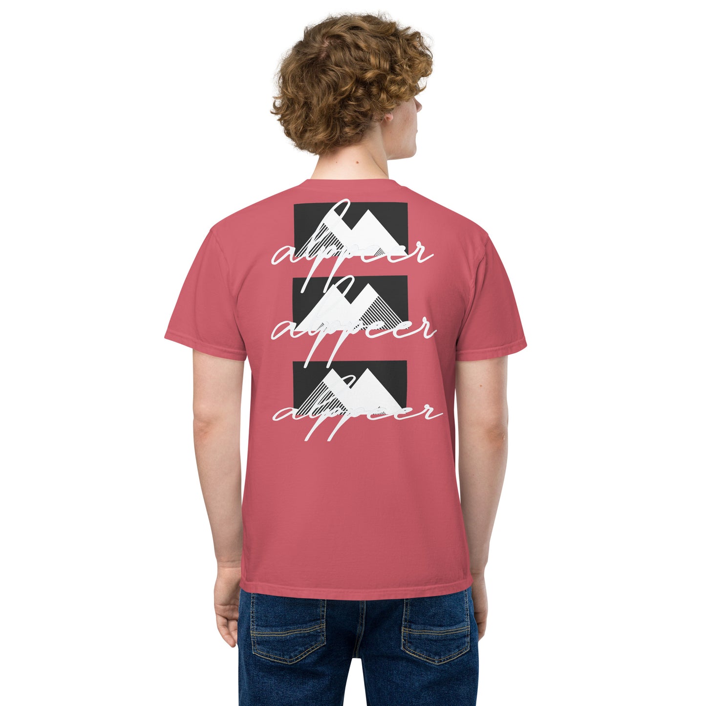 Alppeer Culture garment-dyed pocket t-shirt