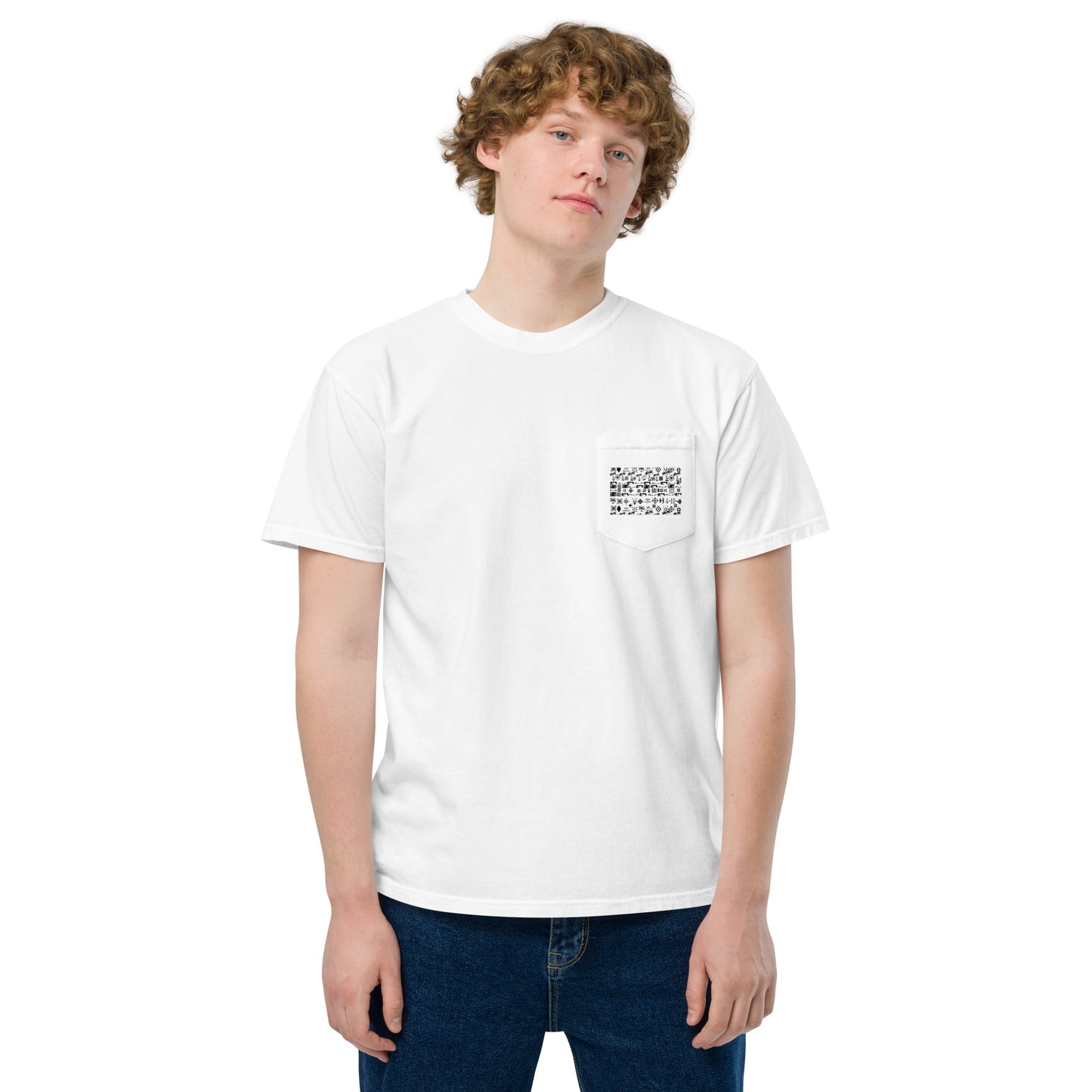 Alppeer Culture garment-dyed pocket t-shirt