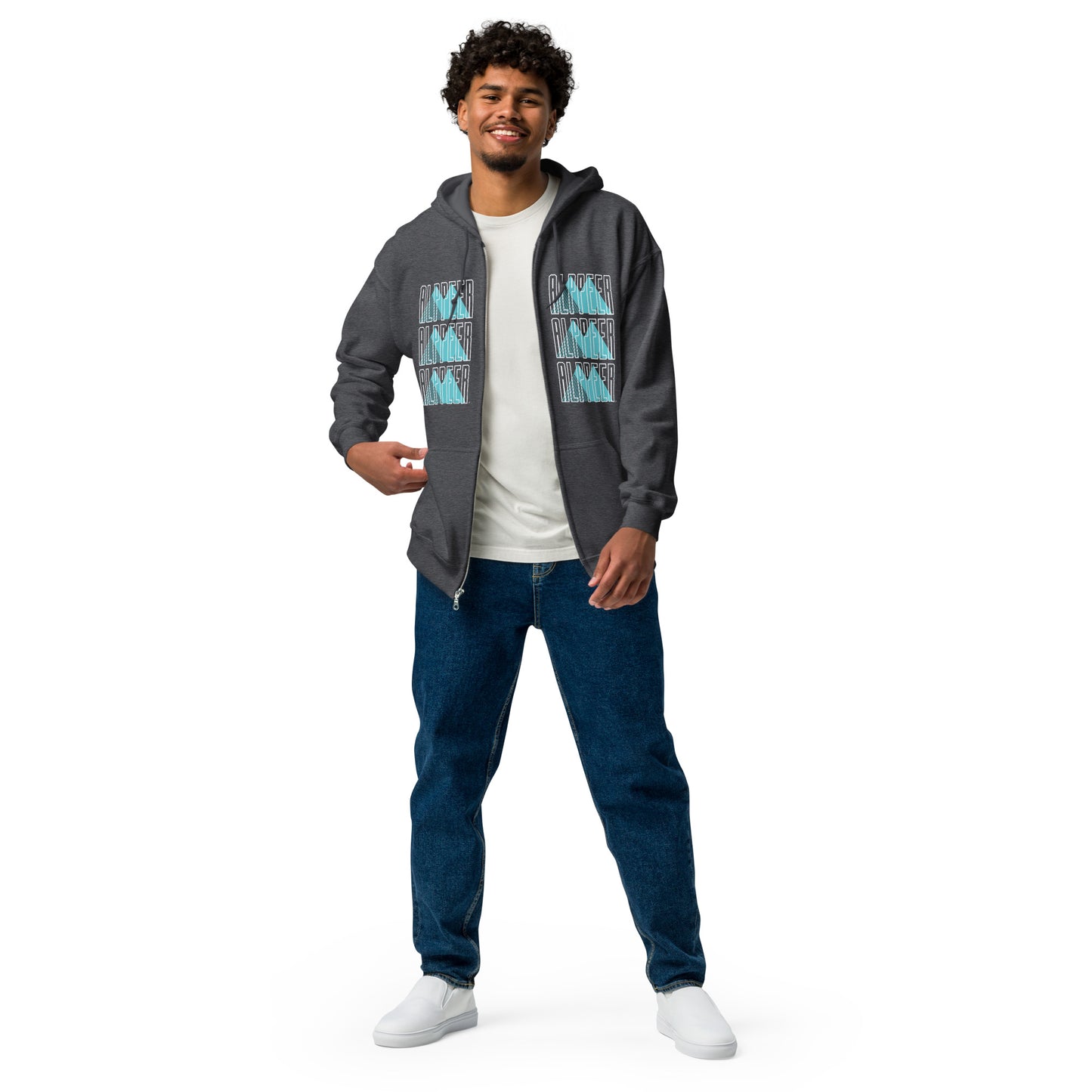Alppeer heavy blend zip hoodie