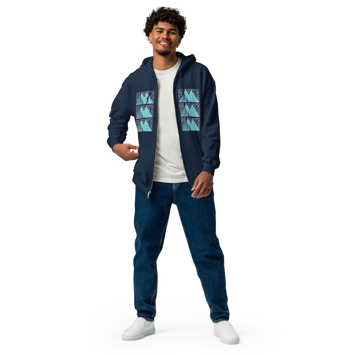 Alppeer heavy blend zip hoodie