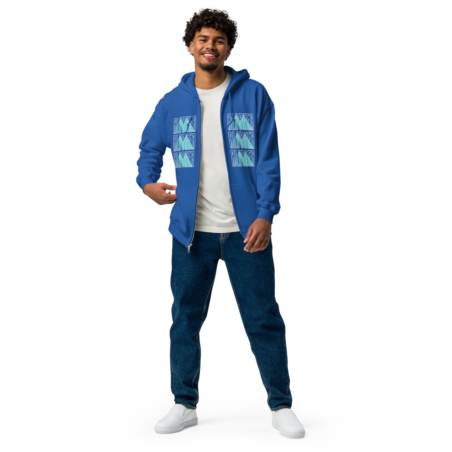Alppeer heavy blend zip hoodie