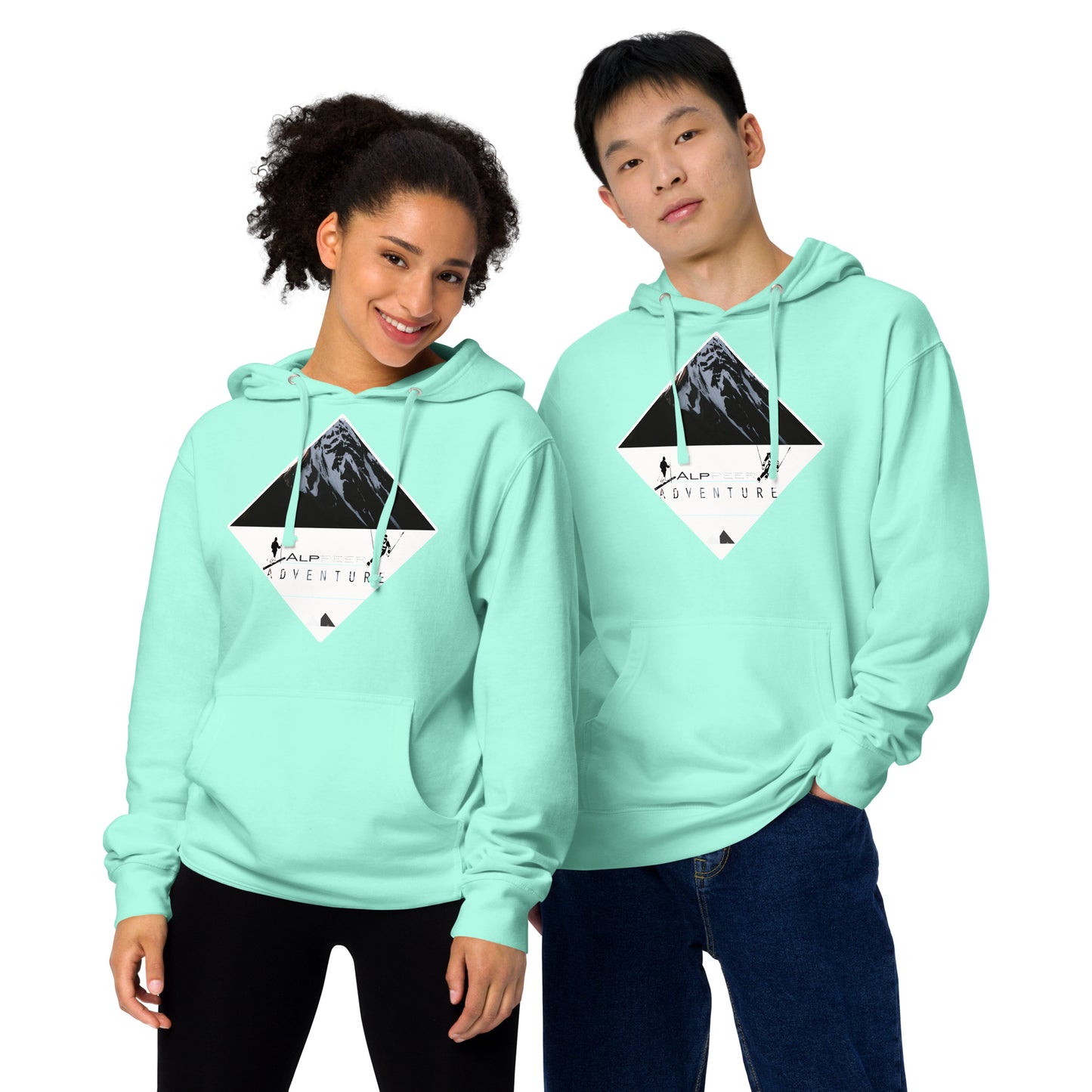 Alppeer's On-slope Unisex midweight hoodie