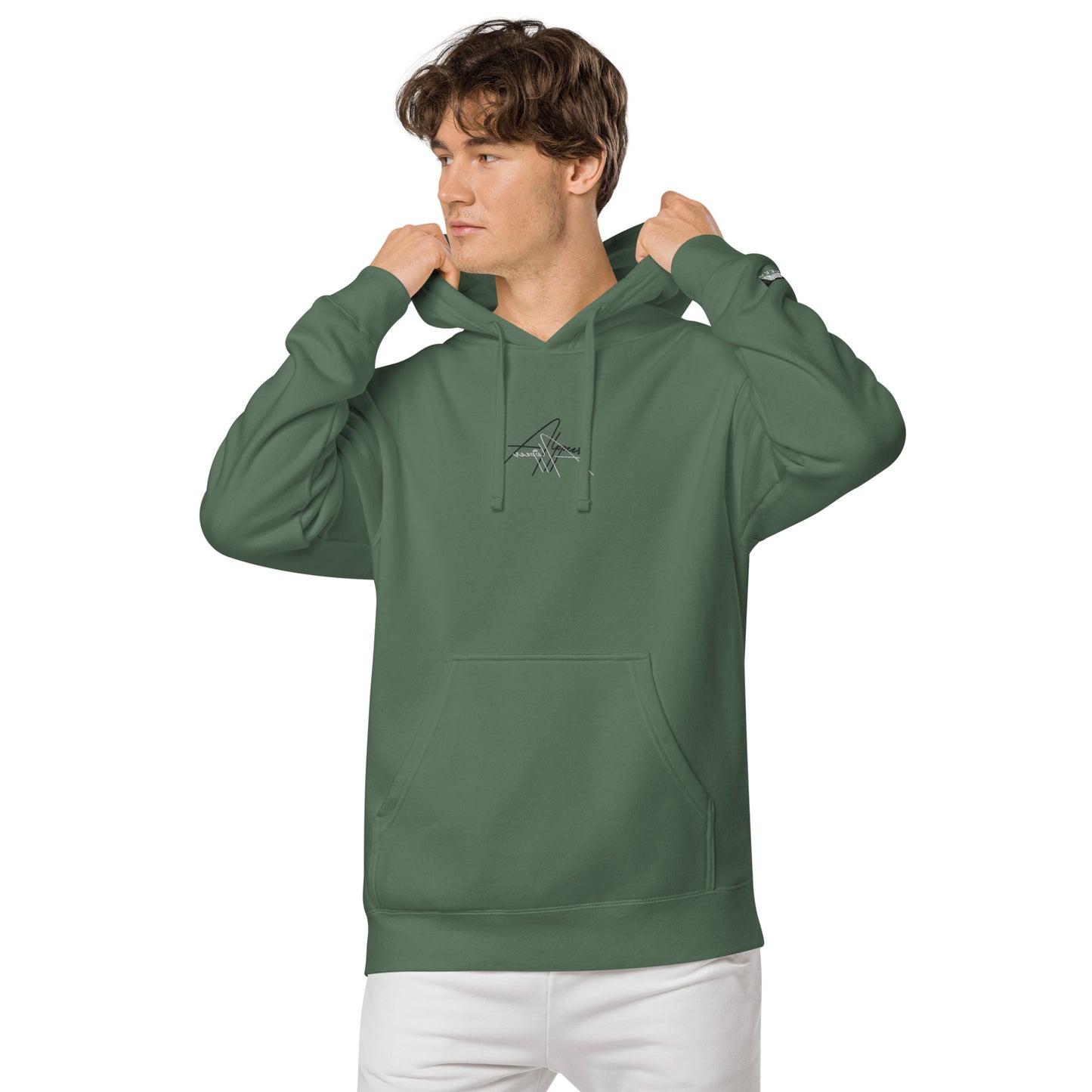 Alppeer Signature pigment-dyed hoodie
