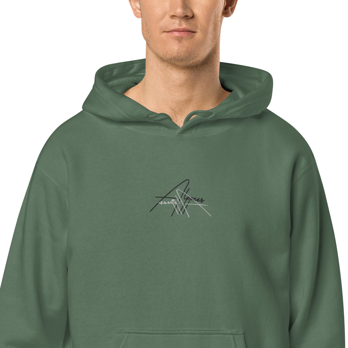 Alppeer Signature pigment-dyed hoodie