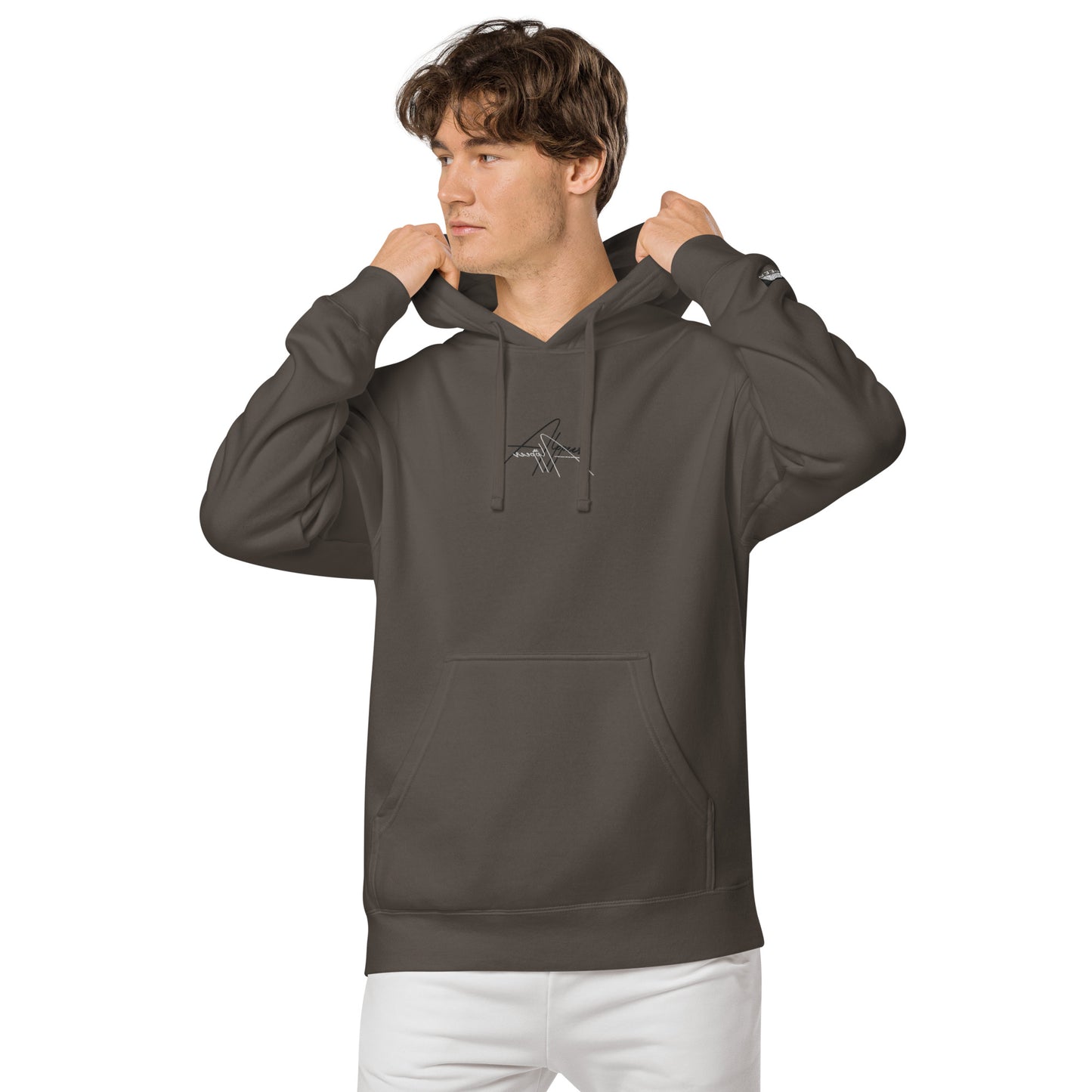 Alppeer Signature pigment-dyed hoodie