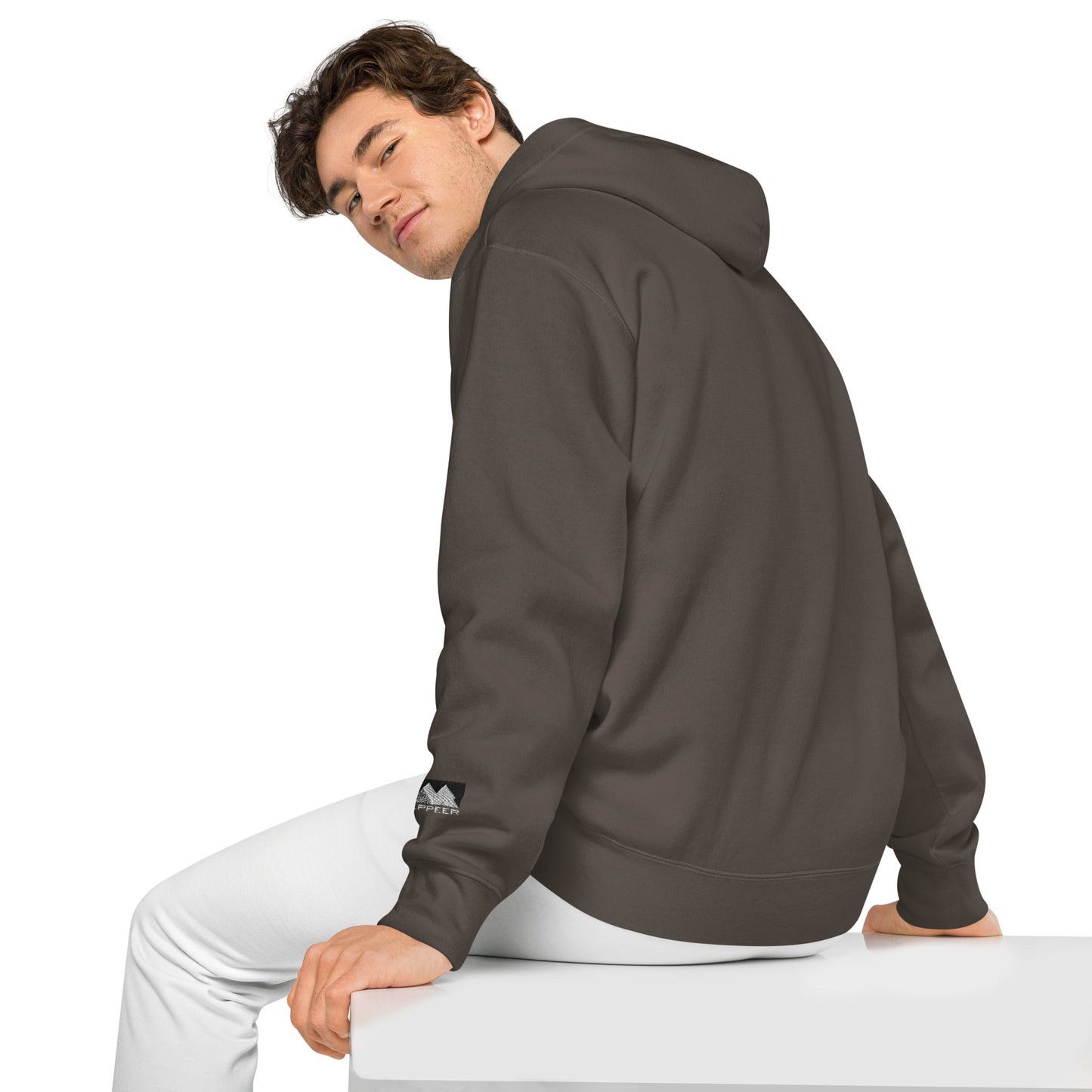 Alppeer Signature pigment-dyed hoodie