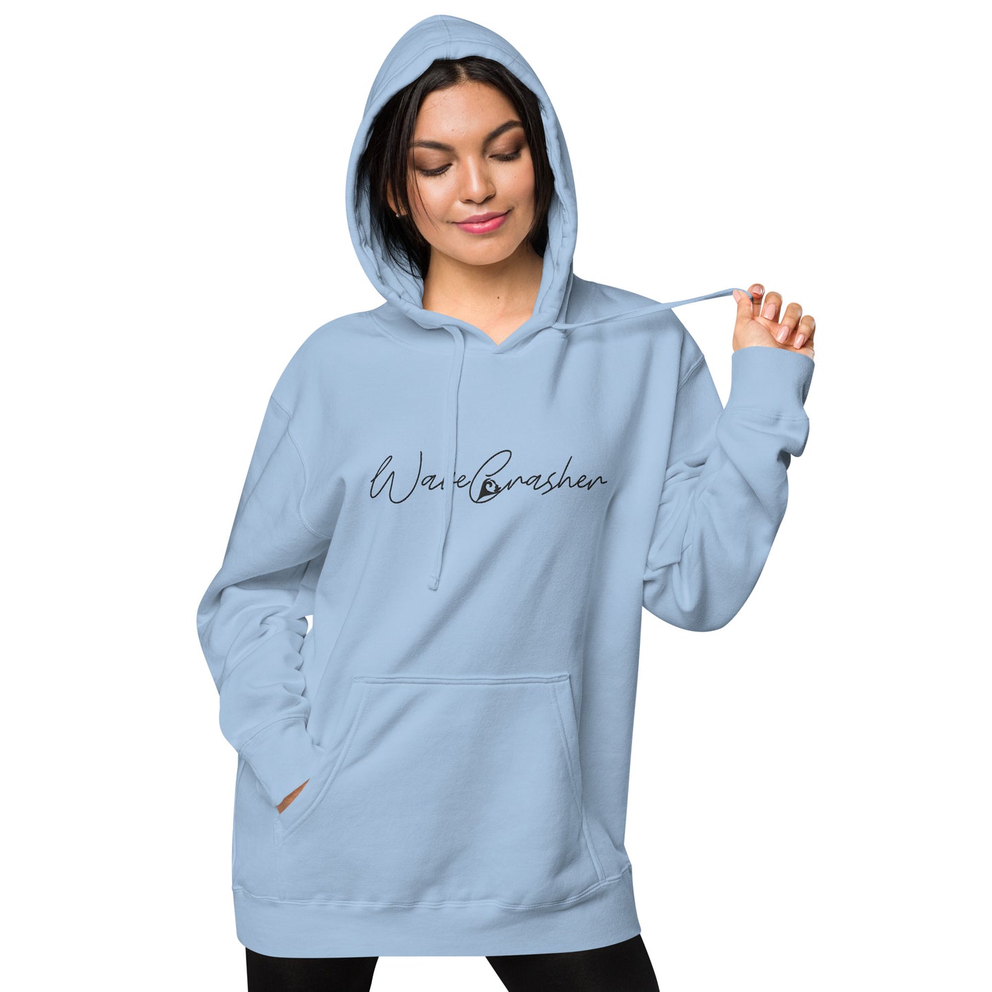 WaveCrasher pigment-dyed hoodie