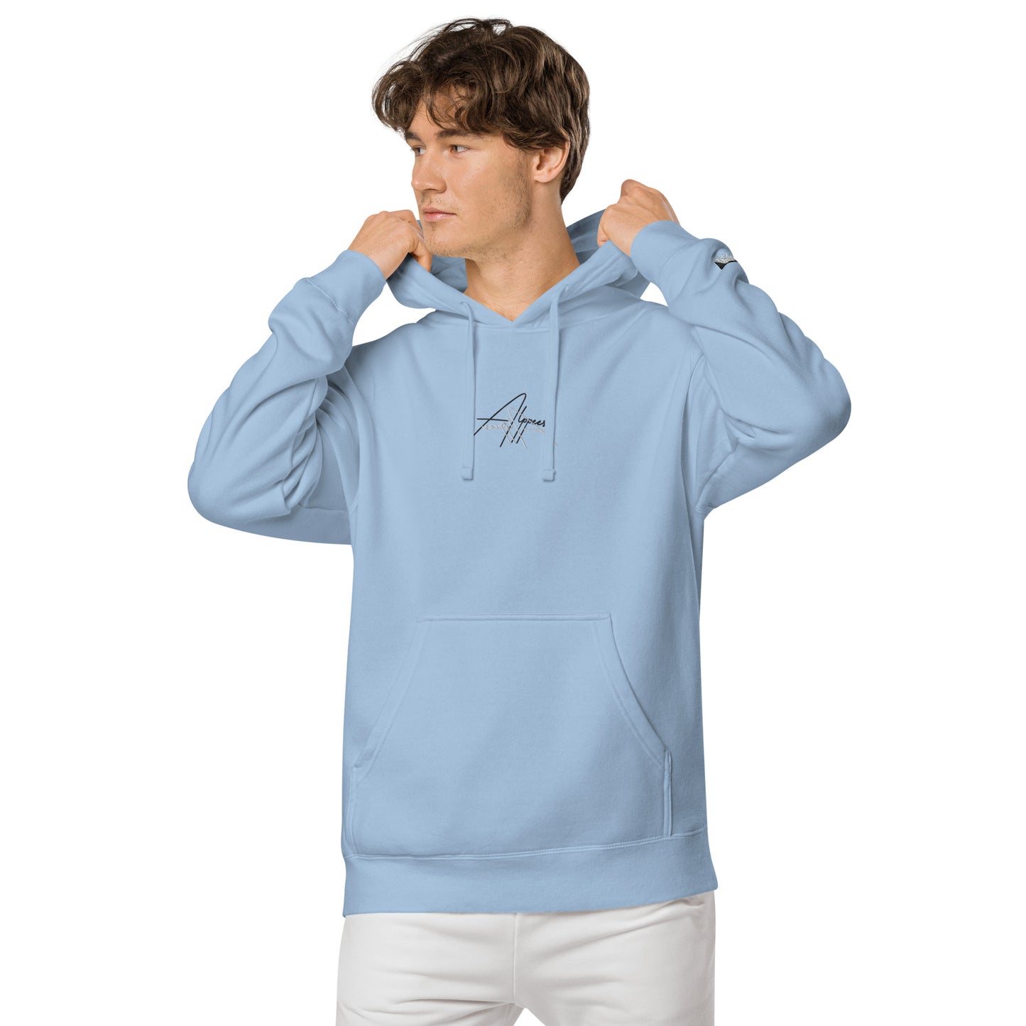 Alppeer Signature pigment-dyed hoodie