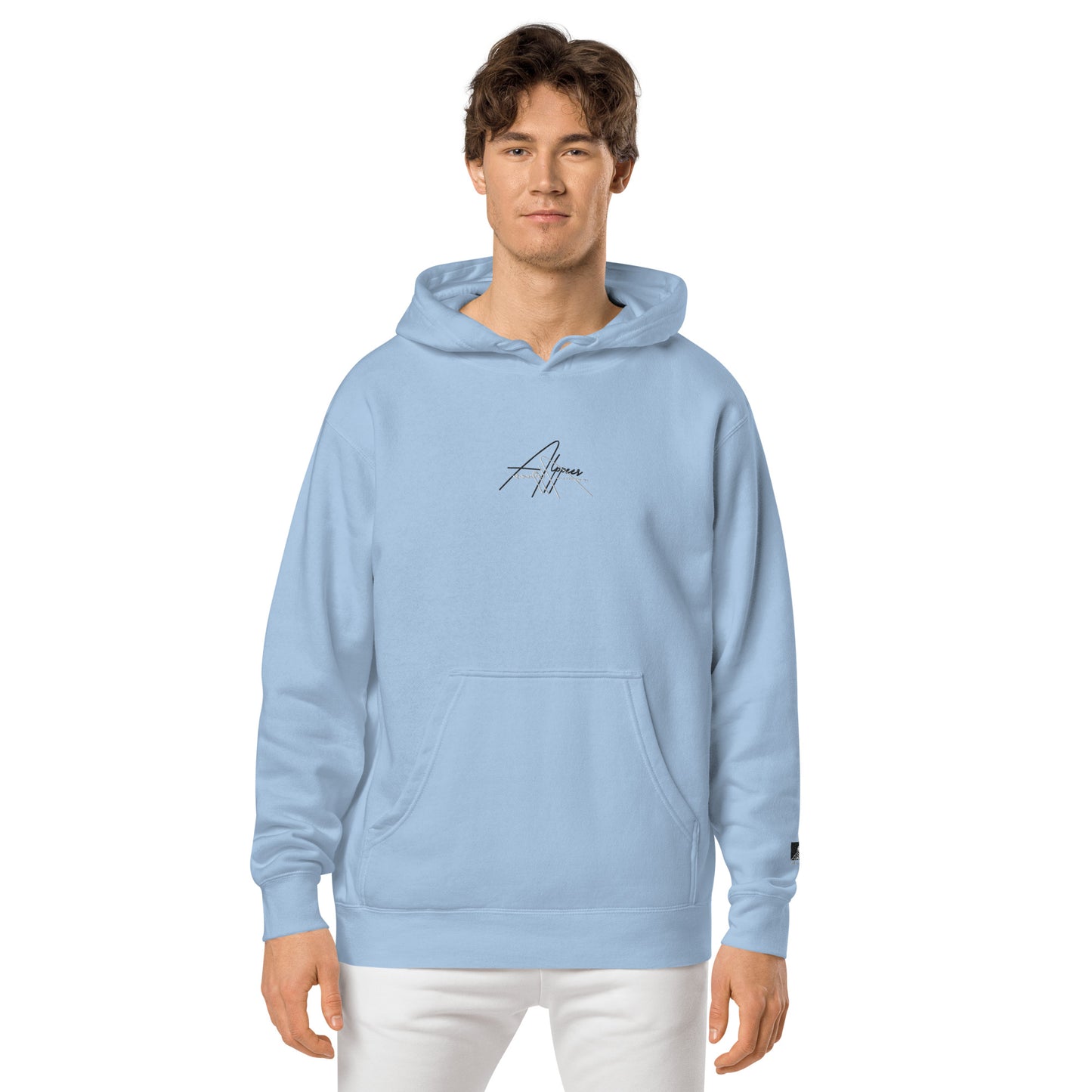 Alppeer Signature pigment-dyed hoodie